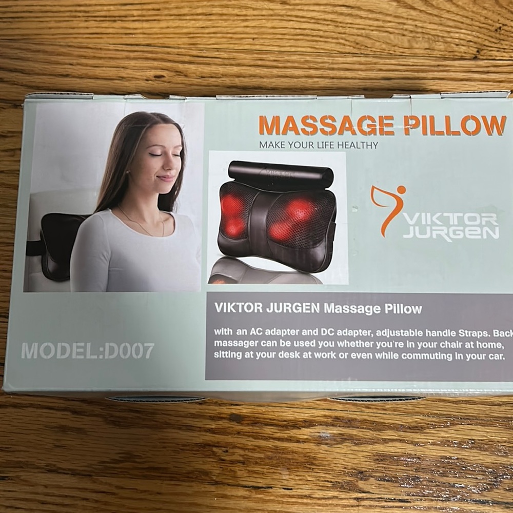 Massage pillow . New Viktor Jurjen Massage